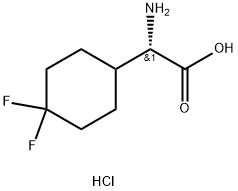 Chlorowodorek kwasu (2S)-2-amino-2-(4,4-difluorocykloheksylo)octowego