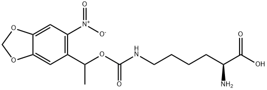 Kwas (2S)-2-aMino-6-((1-(6-nitrobenzo[d][1,3]dioksol-5-ilo)etoksy)karbonyloMino)heksanowy