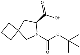 Kwas (S)-6-(tert-butoksykarbonylo)-6-azaspiro[3.4]oktano-7-karboksylowy