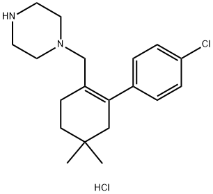 Dichlorowodorek 1-((4'-chloro-5,5-dimetylo-3,4,5,6-tetrahydro-[1,1'-bifenylo]-2-ylo)metylo)piperazyny