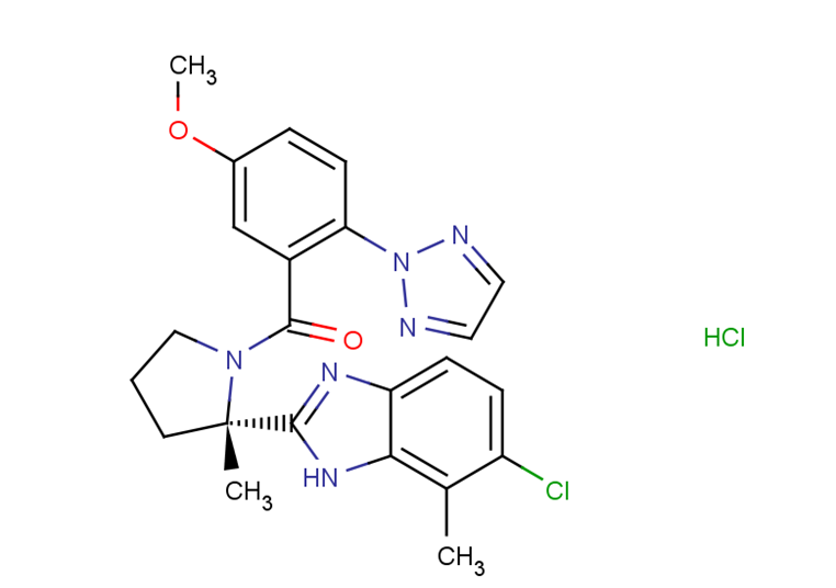 Daridorexant chlorowodorek COA