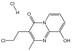 chlorowodorek 3-(2-chloroetylo)-9-hydroksy-2-metylo-4H-pirydo[1,2-a]pirymidyn-4-onu