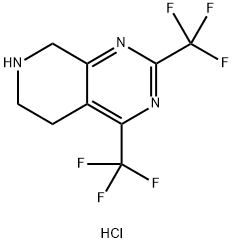 Chlorowodorek 5,6,7,8-tetrahydro-2,4-bis(trifluorometylo)-pirydo[3,4-d]pirymidyny
