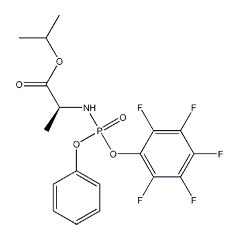 Ester N-[(S)-(2,3,4,5,6-pentafluorofenoksy)fenoksyfosfinylo]-L-alaninel-metyloetylowy